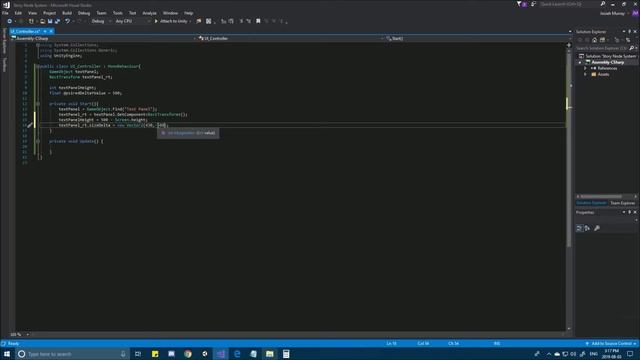 Unity 2018 RectTransform.sizeDelta Lesson смотреть онлайн