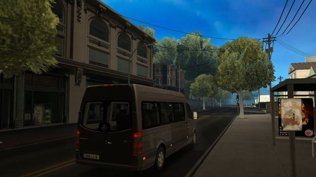 Mercedes Sprinter Work As A BUS ? Driver For GTA San Andreas Multiplayer