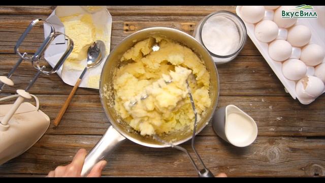 Картофельное пюре. Необычный рецепт! смотреть онлайн