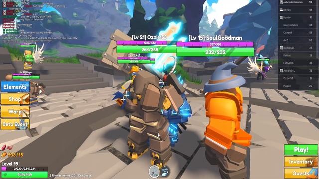 LIGHT ELEMENT UPDATE SNEAK PEAK | Elemental Dungeons | Underwater Dungeon & More смотреть онлайн