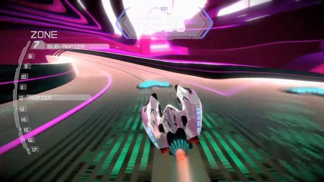 WipEout HD Fury All Zone Tracks / Circuits Zone 50+ Omega Collection PS4 Gameplay смотреть онлайн