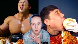 КОРЕЙЦЫ ЕДЯТ ОСТРУЮ ЕДУ ОЖИДАНИЕ vs РЕАЛЬНОСТЬ реакция на асмр и мукбанг