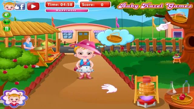 Baby Hazel Harvest Festival | Baby Hazel Games | Kids Games смотреть онлайн