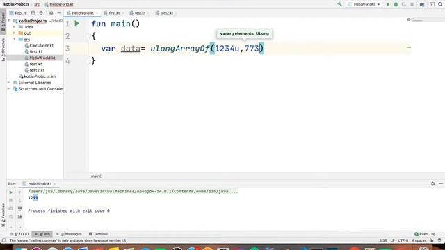 Kotlin ulongArrayOf() method in hindi part -37 смотреть онлайн
