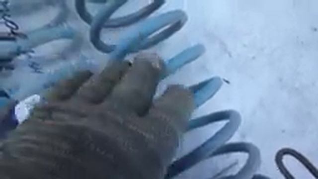 Задние пружины ваз 2110 .не приобретайте если на них нет маркировки смотреть онлайн