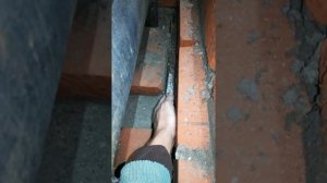 Печной портал в бане. Кирпичная перегородка в бане.