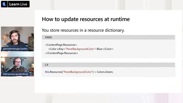 Learn Live - Design consistent .NET MAUI XAML pages by using shared resources смотреть онлайн