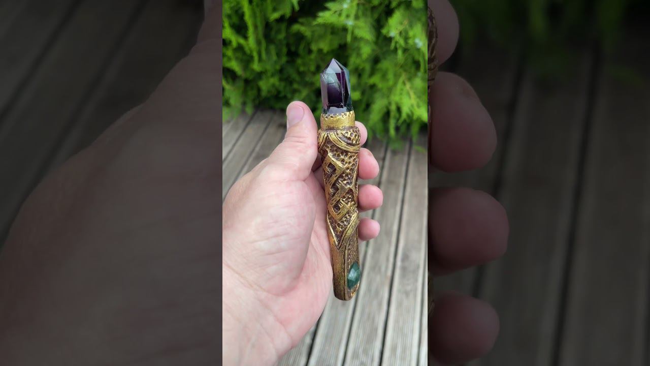 Рунический жезл с флюоритамм #кудесникдобрыня смотреть онлайн