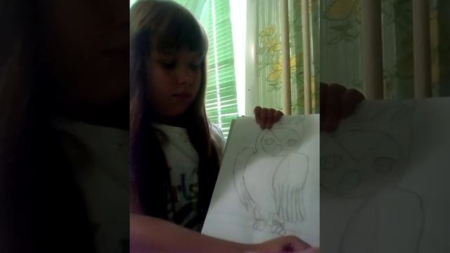 Сегодня я вас научу Как можно нарисовать акварелью сову смотреть онлайн