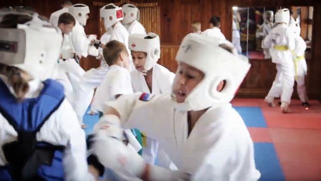 Боевая тренировка в ЕАО Киокушинкай