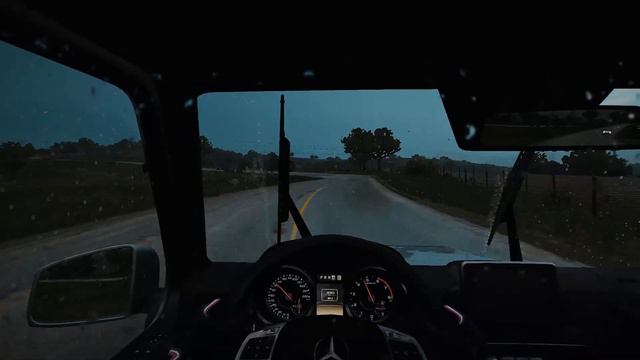 Mercedes G Wagon Forza Horizon 5 Rain Dashboard Gameplay смотреть онлайн