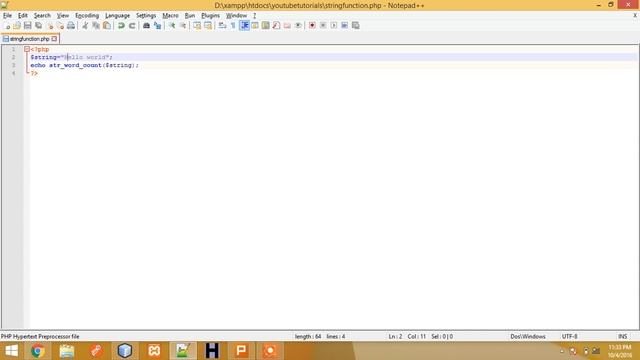 PHP for Beginners - String Function (Part 10) смотреть онлайн