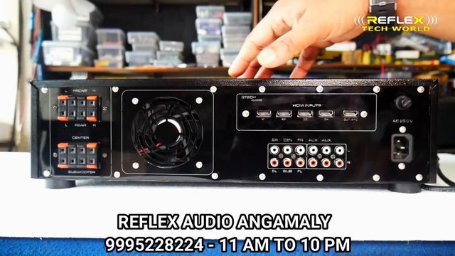 AV RECEIVER | HDMI 5.1 HOME THEATRE SYSTEM | HDMI ARC | 4K AMPLIFIER | REFLEX TECH WORLD