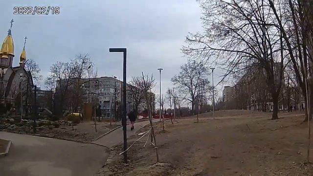 Сквер им А. Усачева в Днепре смотреть онлайн