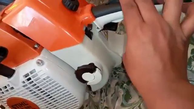 cómo encender una motosierra stihl MS 381 con válvula descompresionadora 🇬🇹👑 смотреть онлайн
