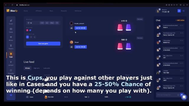 How to gamble your ROBUX | #1 Roblox Casino смотреть онлайн