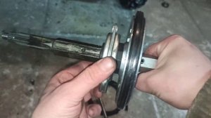 Снегоуборщик Krotof, ремонт фрикционного диска