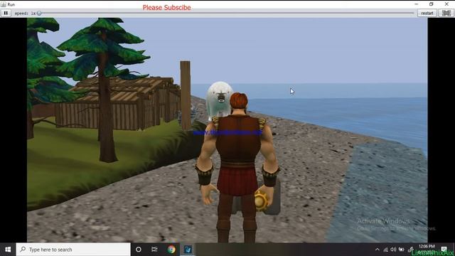 Kingdom of Thor ! My first 3D game | Alice 3D programming | Realtime hunting game in wild forest смотреть онлайн