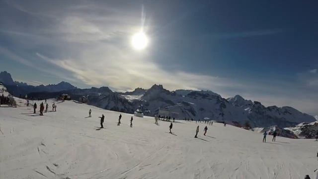Corvara In Badia 2016 - Ski Gopro смотреть онлайн