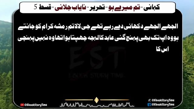 Tum Mery Ho I تم میرے ہو I Episode 5 I Audio Novel in Urdu/Hindi смотреть онлайн