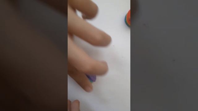 РАДУЖНЫЙ ТОРТ! Как слепить радужный торт для кукол из лёгкого пластилина? смотреть онлайн