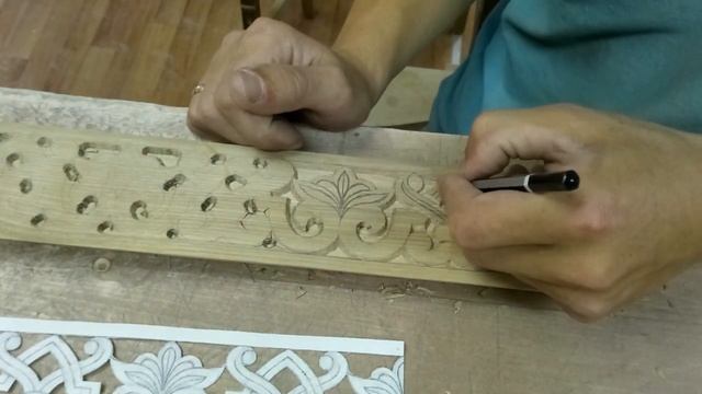 Резьба по дереву.Дубовый наличник.Плоскорельеф смотреть онлайн