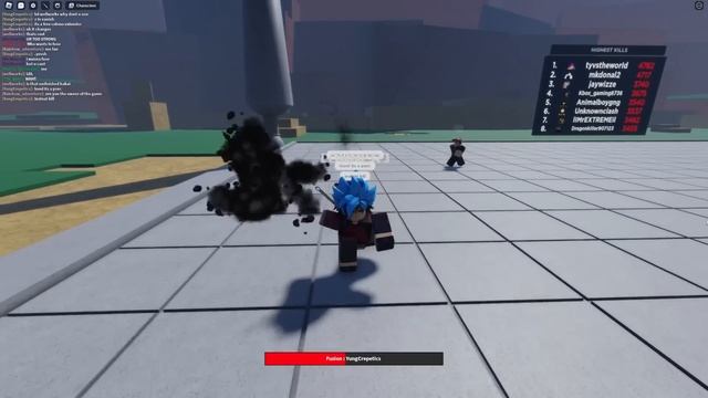 FUSION DANCE with the OWNER in Roblox Z Battlegrounds смотреть онлайн