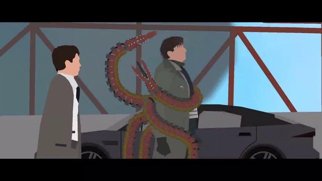 Green Goblin Entrance (remake)Spider Man No Way Home (stick nodes animation) смотреть онлайн