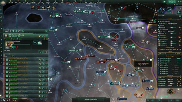 Stellaris: SHATTERED RING! Species One Eight - Ep 11 смотреть онлайн