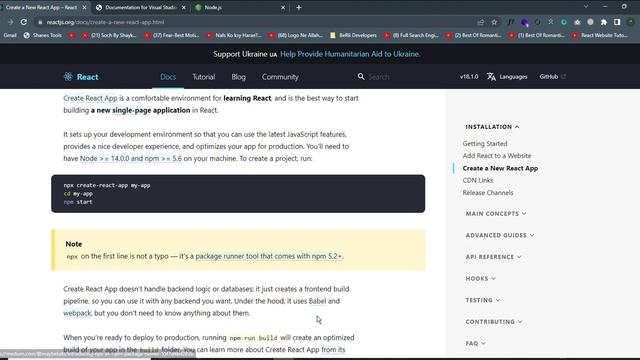 How To Install ReactJS In Windows | ReactJS Installation | Part-2 смотреть онлайн