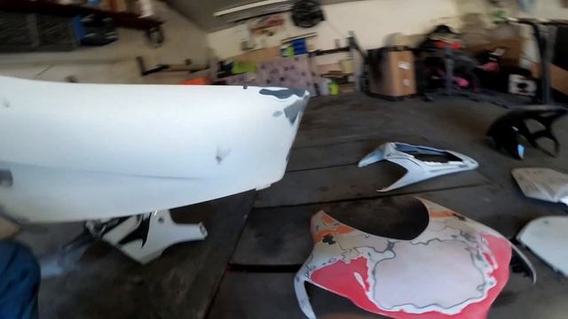 Восстановление и окрас #HondaCBR1000RR смотреть онлайн