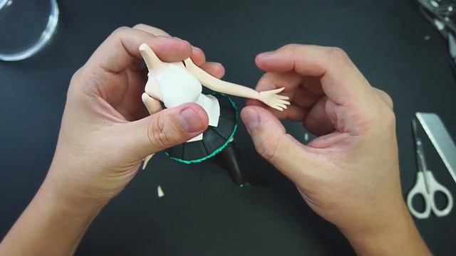 【DIY】 Hatsune Miku ❤️ Vocaloid - Sculpting Anime Clay Art Figure