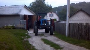 Установка кабины ЮМЗ на МТЗ