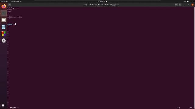 Learning Python3 | 7. Strings смотреть онлайн