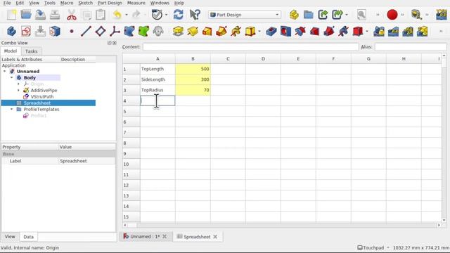 FreeCAD for Beginners 31 : Parametric Spreadsheet and Master Sketch Workflow for Part Design смотреть онлайн