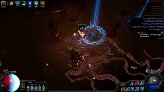 Core Map in the new 2.4 patch - Path of Exile - Enfeeble + 28% monster damage mods смотреть онлайн