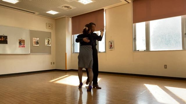 「Poema」(Solo Tango Orquesta Tipica) Tango Dance Milonga Style. Ida Shiegel & Yoko. смотреть онлайн