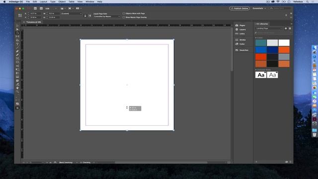 Resize Page in Adobe InDesign CC 2023 смотреть онлайн