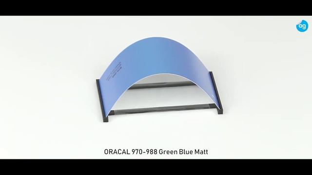 ORACAL 970-988 Green Blue Matt смотреть онлайн