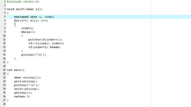 1st C Video - String shifter смотреть онлайн