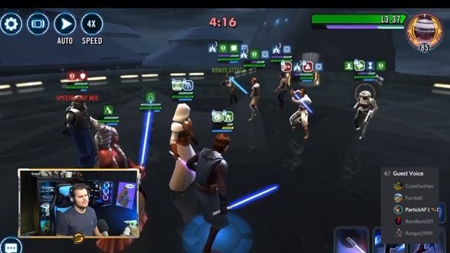 Scout Trooper Inbound!? + Galactic Challenges 2.0: Optimistic or Pessimistic? | SWGoH смотреть онлайн