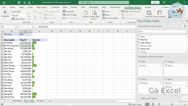 TOP 10 thủ thuật Pivot Table nâng cao trong Excel смотреть онлайн