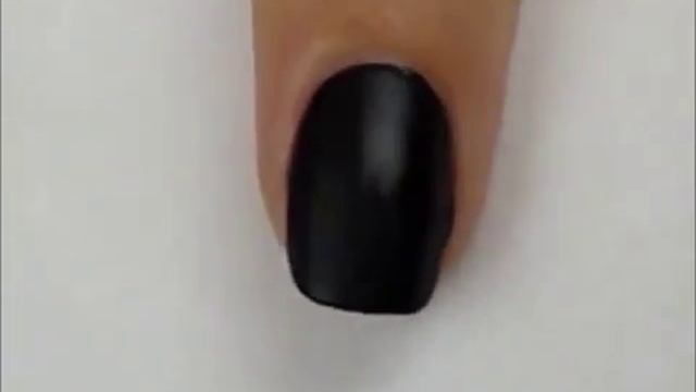 Матово глянцевый маникюр - Matt glossy manicure смотреть онлайн