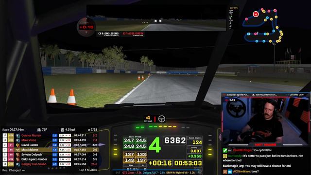 Headlight check! - ESS Sebring night смотреть онлайн