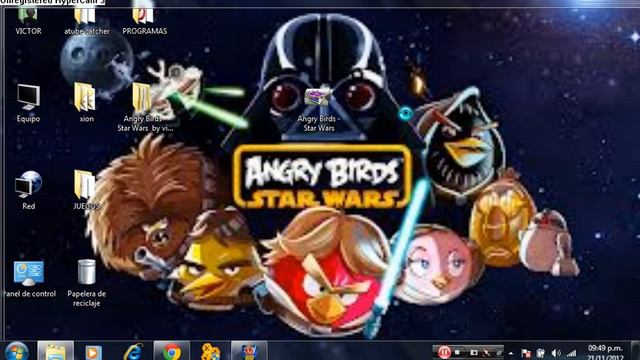 Como descargar e instalar Angry Birds Star wars para pc смотреть онлайн