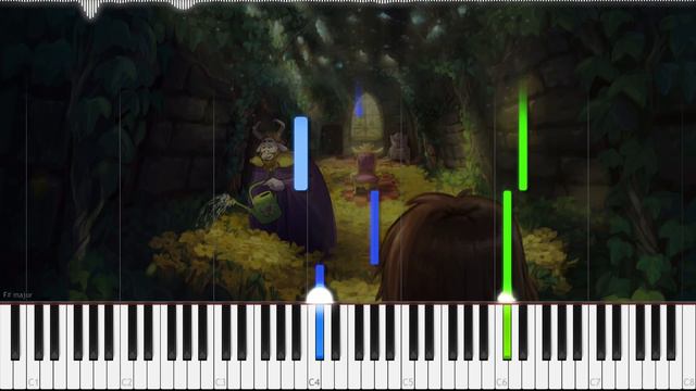 toby fox // Friendship | LyricWulf Piano Tutorial on Synthesia смотреть онлайн