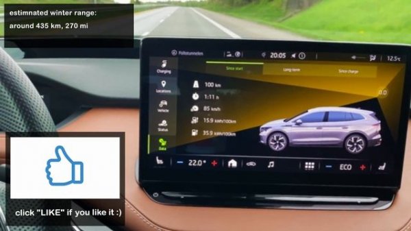 Skoda Enyaq iV80 review, acceleration, range, soundproof test, driving experience [MariuszCars]