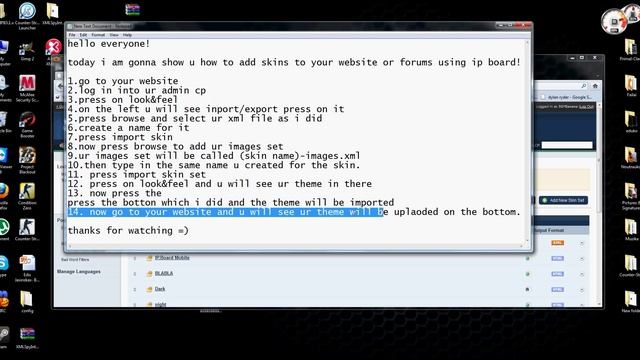 How to add skin to your website or forums using ip board смотреть онлайн