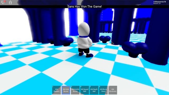 Roblox Error 404 Sans review (Sans Vs Chara: OC Edition (REMADE)) смотреть онлайн