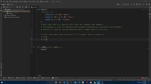 [Python] Small functional exercise (Dictionary comprehension + Lambda) смотреть онлайн